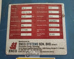 Maschine: ENCO SYSTEM SDN BHD TDC16 Gaskessel