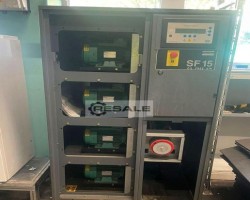 Maschine: ATLAS COPCO SF 15 (Oil Free Air) ölfrei verdichtender Scrollkompressor
