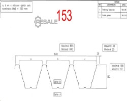 Maschine: KASSETTEN ROLLFORMANLAGE Profilier f. Trapezblech Blechbiegemaschinen