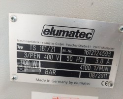 Maschine: ELUMATEC TS 161 Gehrungskreissägen