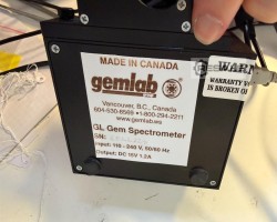 Maschine: GEMLAB GL Gem Spectrometer