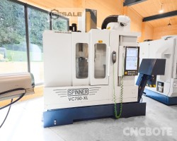 Maschine: SPINNER VC750-XL Bearbeitungszentren