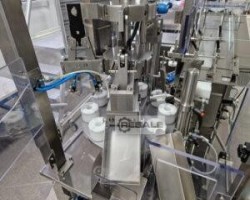 Maschine: SPEMABA/GUSTAV OBERMEYER TUFÜBA 40 PE Tubenfüll- und Verschliessmaschinen