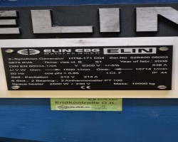 Maschine: MAN ELIN MARC2-C10 MAN  incl. Generator