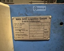 Maschine: SWF MAN GHH BL20 / BL2024.11.4 Seilhubwerk / Elektroseilzug 10t
