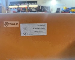 Maschine: STOCKER SERVICE EDK 120-6,3-3,5 Brückenkran-Fahrwerk / Endträger 6,3t