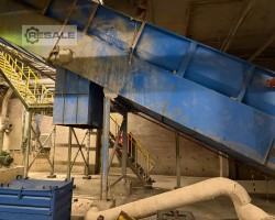 Maschine: FMW FöRDERANLAGEN Kettengurtförderband Stahlplatten- und