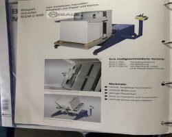 Maschine: BAUMANN BSW2-500L Palettenwender