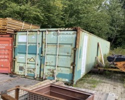 Maschine:   Seecontainer Lagercontainer