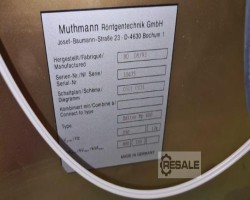 Maschine: MUTHMANN Editor MP 600 Röntgengenerator