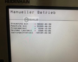 Maschine: HEDELIUS RS 505 K MAGNUM CNC Bearbeitungszentren