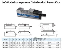 Maschine: ATS NC-160VH Maschinenschraubstöcke