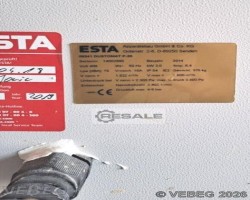 Maschine: ESTA P-20 Absauganlagen