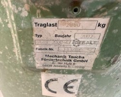 Maschine: TAUCHA GSX 2000-4/2,7/1 Säulenschwenkkran 2 t - 3 m
