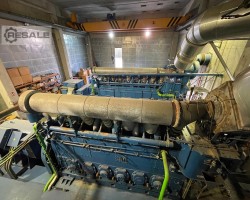 Maschine: MAN BAZAN 8L 40/45  5800 KVA Dieselmotoren