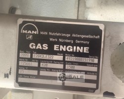 Maschine: SOKRATHERM GG 402 S oE / MAN E2842 LE322 Blockheizkraftwerke (BHKW)