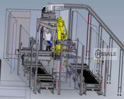 Maschine: OASI.S  Robotisches Materialhandhabungssystem