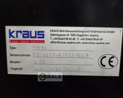 Maschine: KRAUS FB 90 MODUL Modulgurt, Bandlänge 2.450mm,