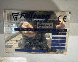 Maschine: FLOTTWEG Z4E-4/454 Zentrifugen