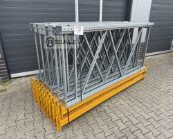 Maschine: META THYSSEN  Multipal S 31,14lfm./St2500x1100mm Palettenregalanlage Palettenregal Regal