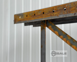 Maschine: SSI SCHäFER PR350 2.200 x 1.050 mm / U80x50x4mm Palettenregalständer Regalständer Palettenregal