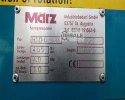 Maschine: MÄRZ RSDC 4.0 Schraubenkompressor