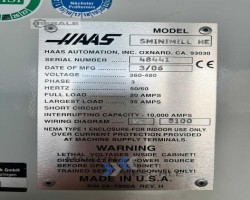 Maschine: HAAS MINIMILL Vertikale Bearbeitungszentren