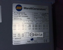 Maschine: DEUTZ / MARELLI / 410 KVA Deutz BF 6M Dieselgeneratoren