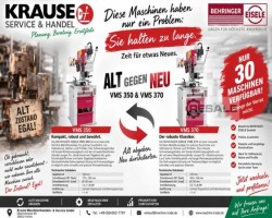 Maschine: BEHRINGER EISELE VMS 350 Kaltkreissägen