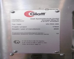 Maschine: GLATT VG PRO 200, GSE PRO200.. Vg pro 200 gse pro 200 gpcg pro 60