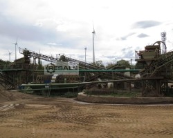 Maschine: WIMA 130..150 t/h  5 fractions Kieswerk