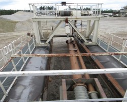Maschine: JOHANN WINTER Feststoffleistung 150 t/h Schwimmsaugbagger/ Saugbagger/ Kiesbagger