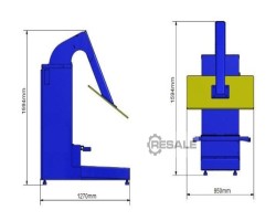 Maschine: BTS BTS-1100L Müllverdichter Müllverdichter_Müllpresse_Abfallpresse_Container