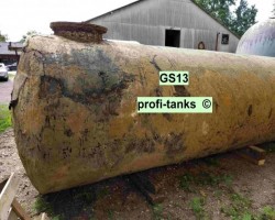 Maschine:  Vol. 10.000L Löschwasser- Erdtank