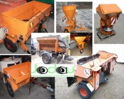 Maschine: HYDROMANN KMV Walzenstreuer 120 EL Schneeräummaschinen