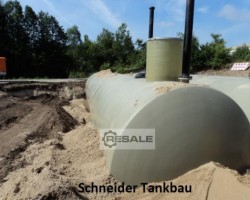 Maschine:  100m³ Zisterne / Erdtank