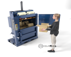 Maschine: BTS MF100 Ballenpresse Kartonage