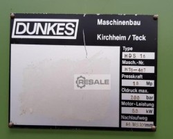 Maschine: DUNKES HDS 16 Schnelläuferpressen