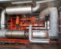 Maschine: WAUKESHA/ ZANTINGH GROEP 910 kVA Blockheizkraftwerke (BHKW)