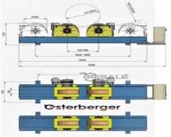 Maschine: OSTERBERGER DVG 14 RV Behälterdrehvorrichtungen