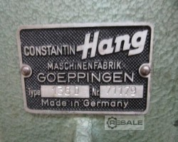 Maschine: HANG 136 D Papierbohrmaschinen
