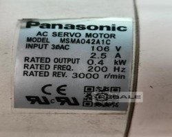 Maschine: PANASONIC AC Servo Motor Driver MSDA043A AC Servo Motor Driver