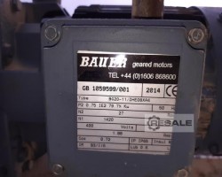 Maschine: GOUGH ENGENEERING Winkelbecherwerk ca. 7 m Winkelbecherwerk, Elevator, Stetigförderer