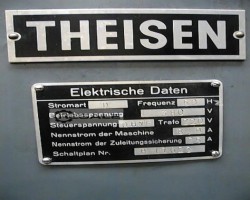 Maschine: WEBO Gradua 50 Ständerbohrmaschinen