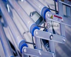 Maschine: REGALUX EPR610-4000 Scherenrollenbahn Länge 4000mm Rollenbreite 610mm