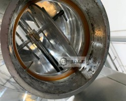 Maschine: GLATT  Edelstahl 1000 Liter bikonischer Mischer