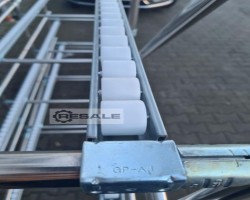 Maschine: BEEWATEC 2500x610x1915mm Metallregale Kistenregal