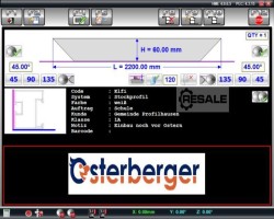 Maschine: ZKM 600 DG-E Doppelgehrungssägen
