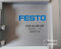 Maschine: FESTO EMMS-AS-70-M-LS-RMB + EGSK-46- Servomotor + Elektroschlitten,