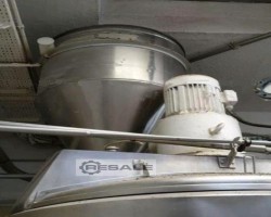 Maschine:  SS Tank with Agitator Edelstahltanks